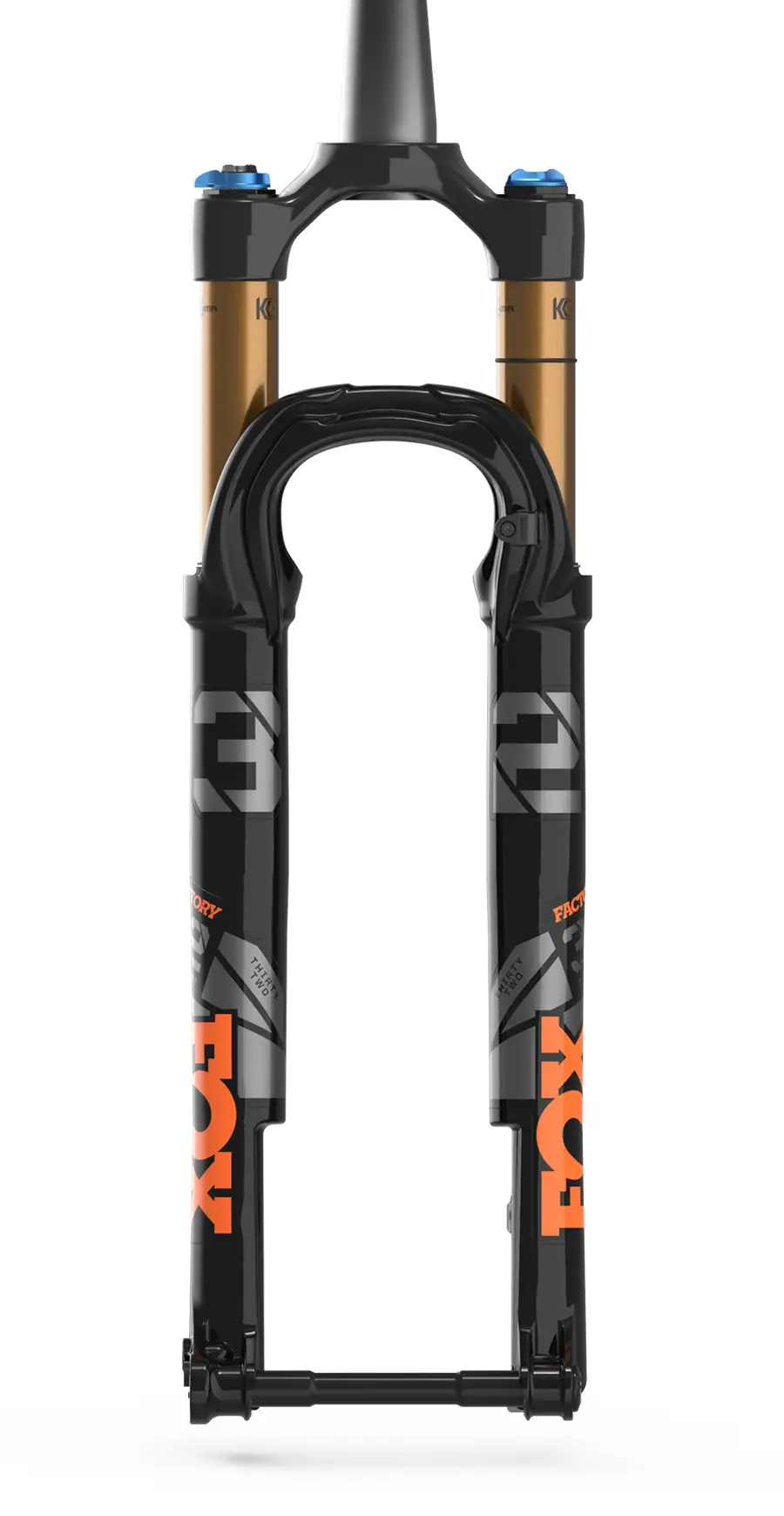 FOX 32, 29, STEP-CAST FACTORY FIT4 FORKS | ORANGE | BLACK