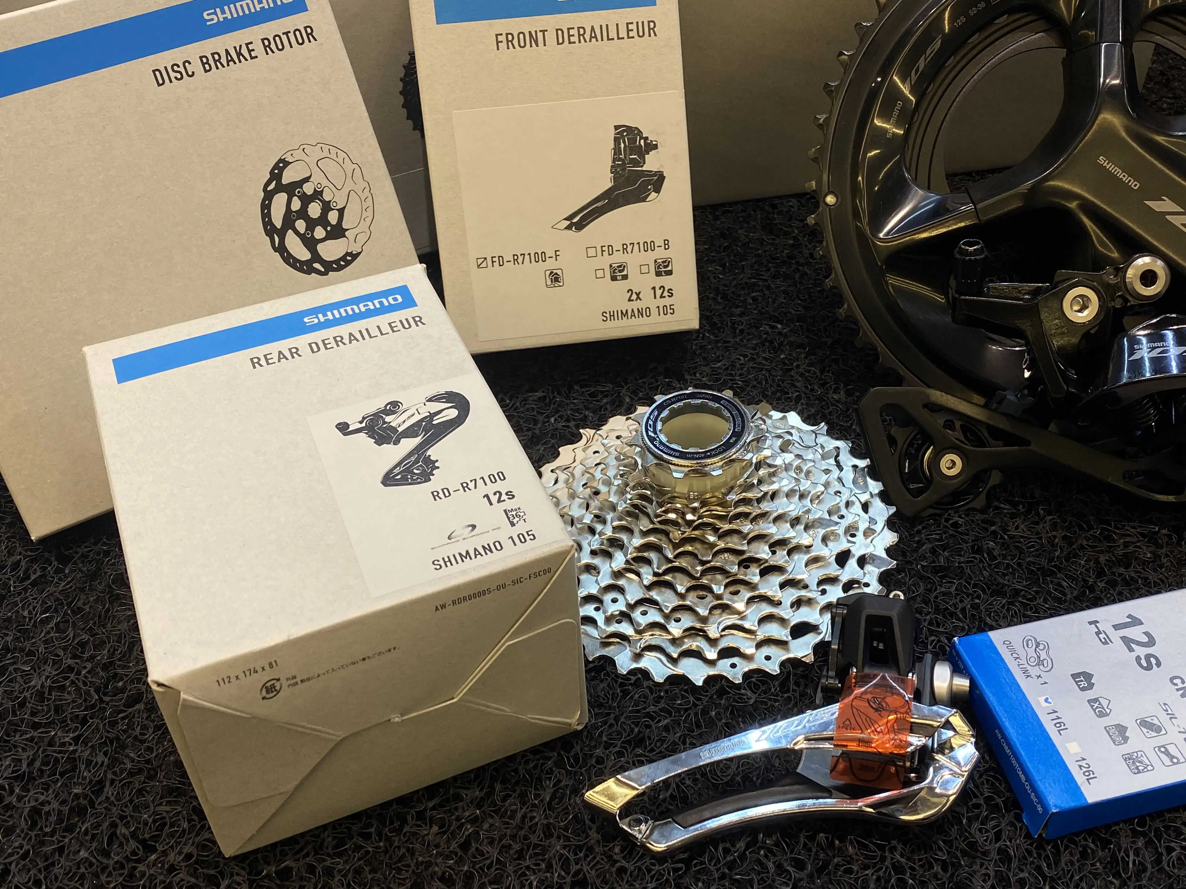 Shimano 105 R7120 Mechanical 12s Groupset