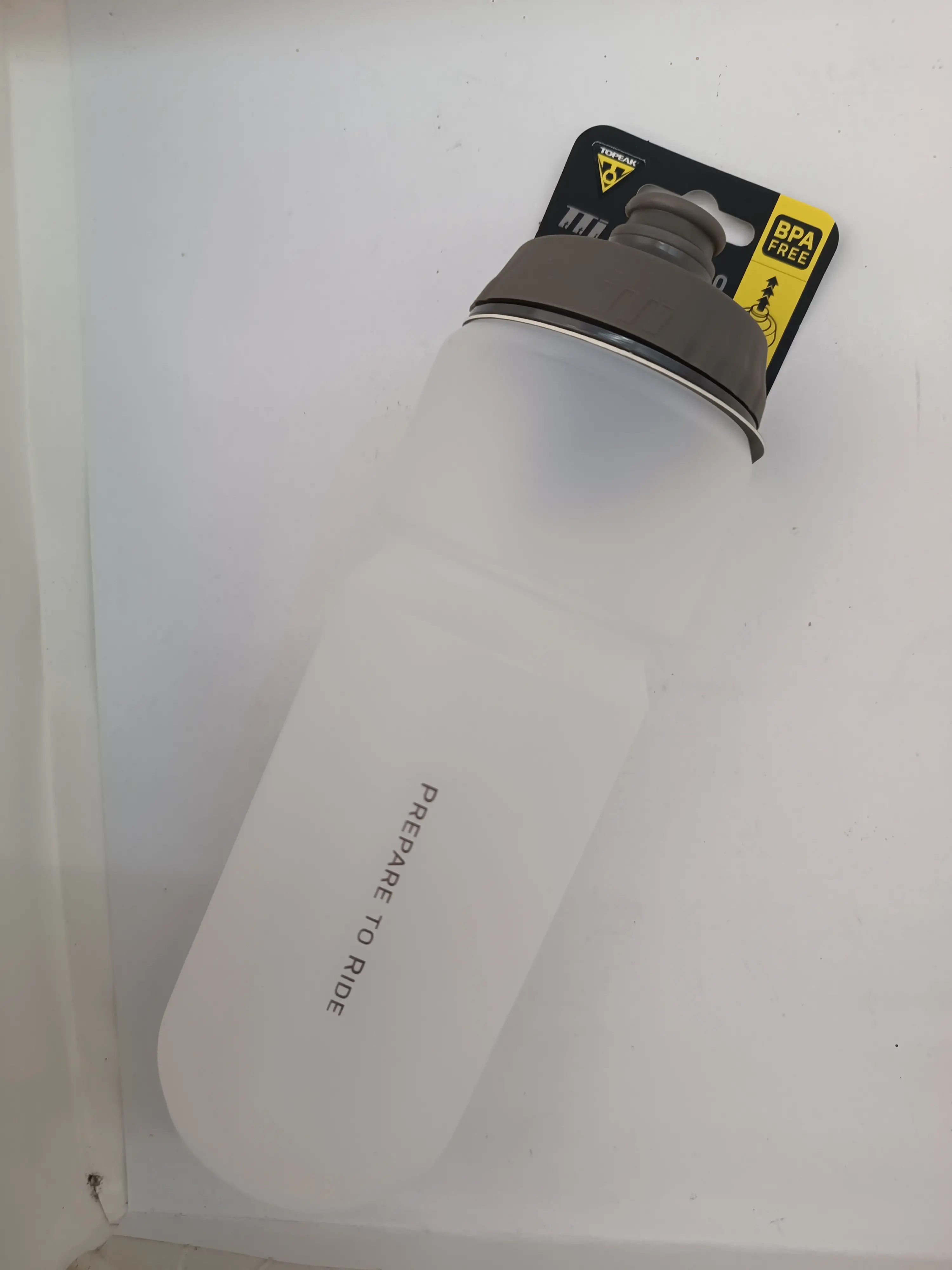 TOPEAK TTI WATER BOTTLE 750ML (WHITE)