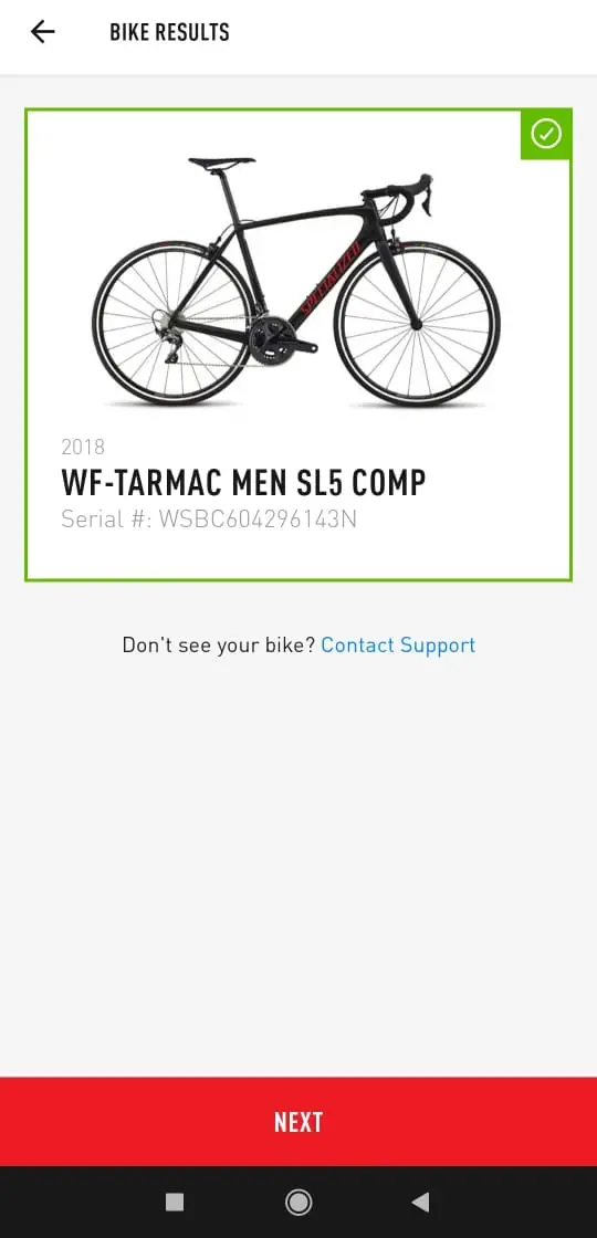 Specialized Tarmac SL5 Rimbrake