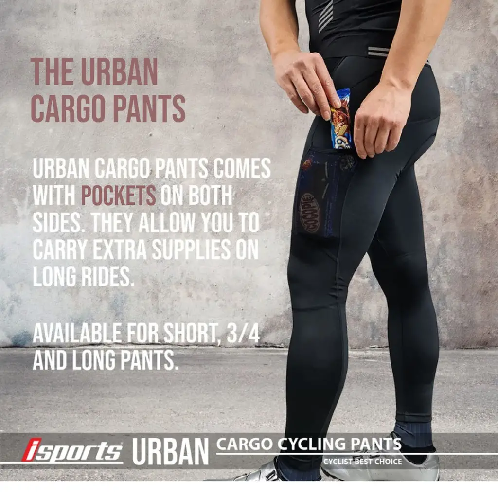 ISPORTS Urban Cargo Long Pants