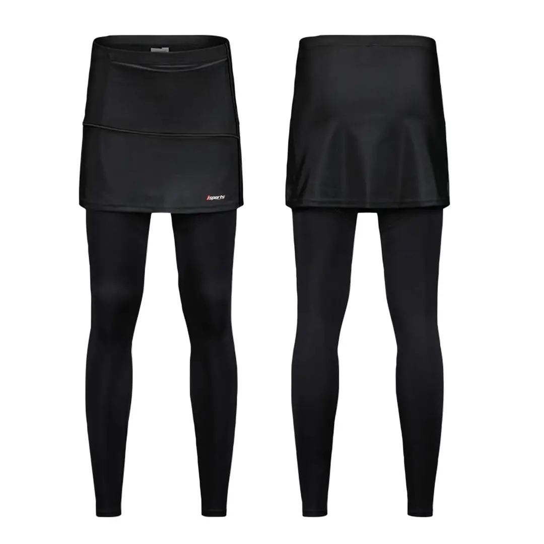 ISPORTS Rosa Black Long Skirt