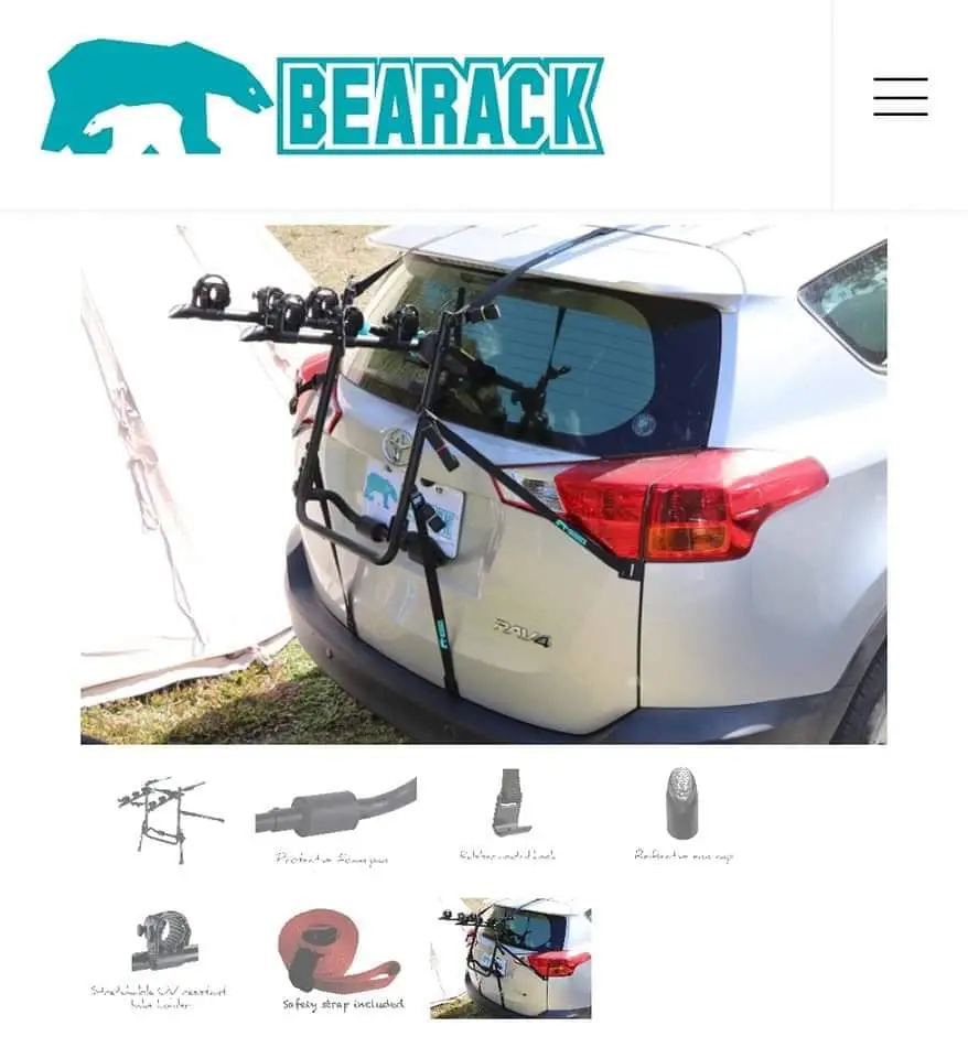 Bearack Genesis Universal 3 Bike Carrier