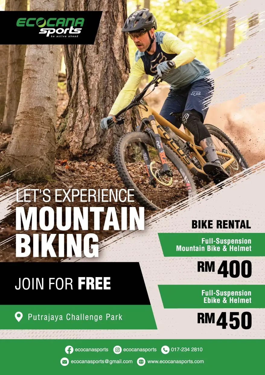 Let's experience off-road mountain biking