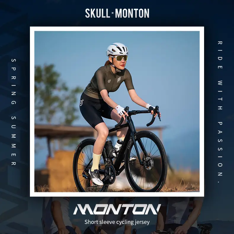 SKULL MONTON WOMENS SHORT SLEEVE JERSEY ZEUS