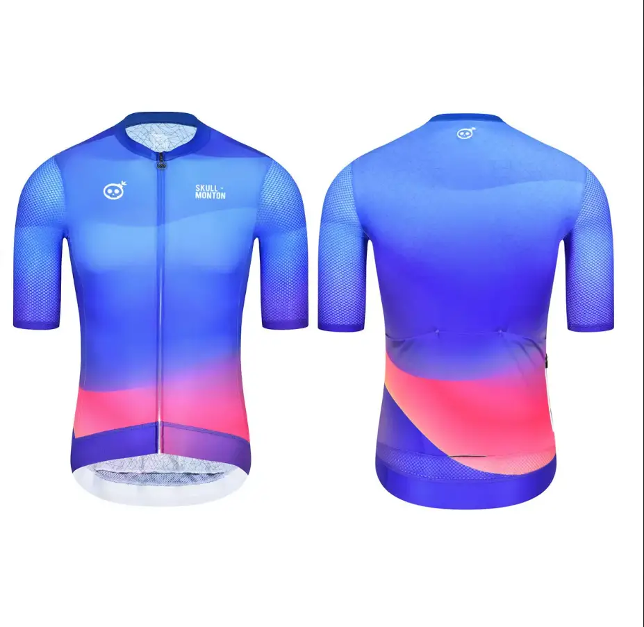 MONTON MENS CYCLING  SHORT SLEEVE JERSEY NORTHERNLIGHTS