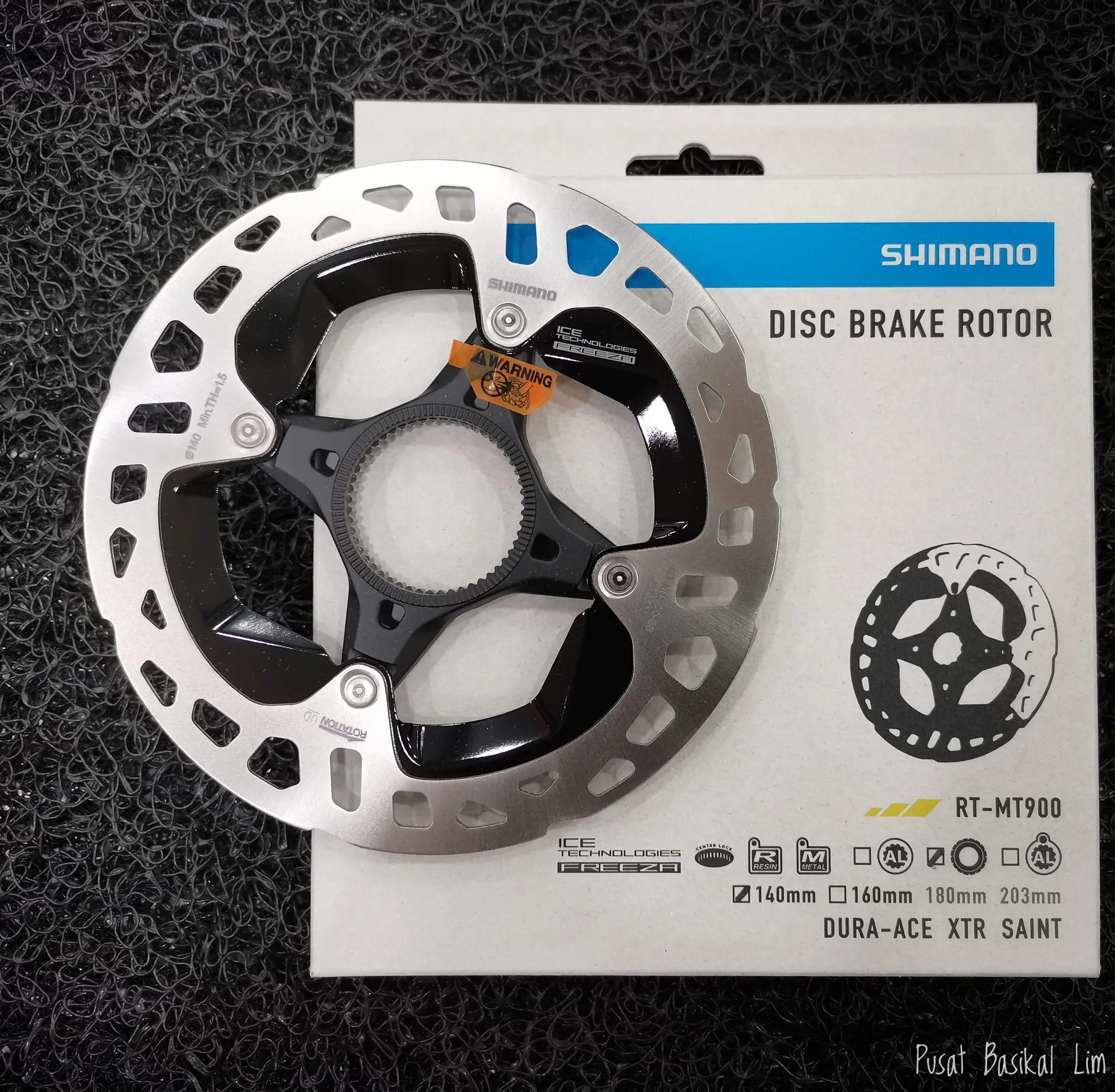 SHIMANO RT-MT900 Dura-Ace XTR Saint CENTER LOCK Disc Brake Rotor