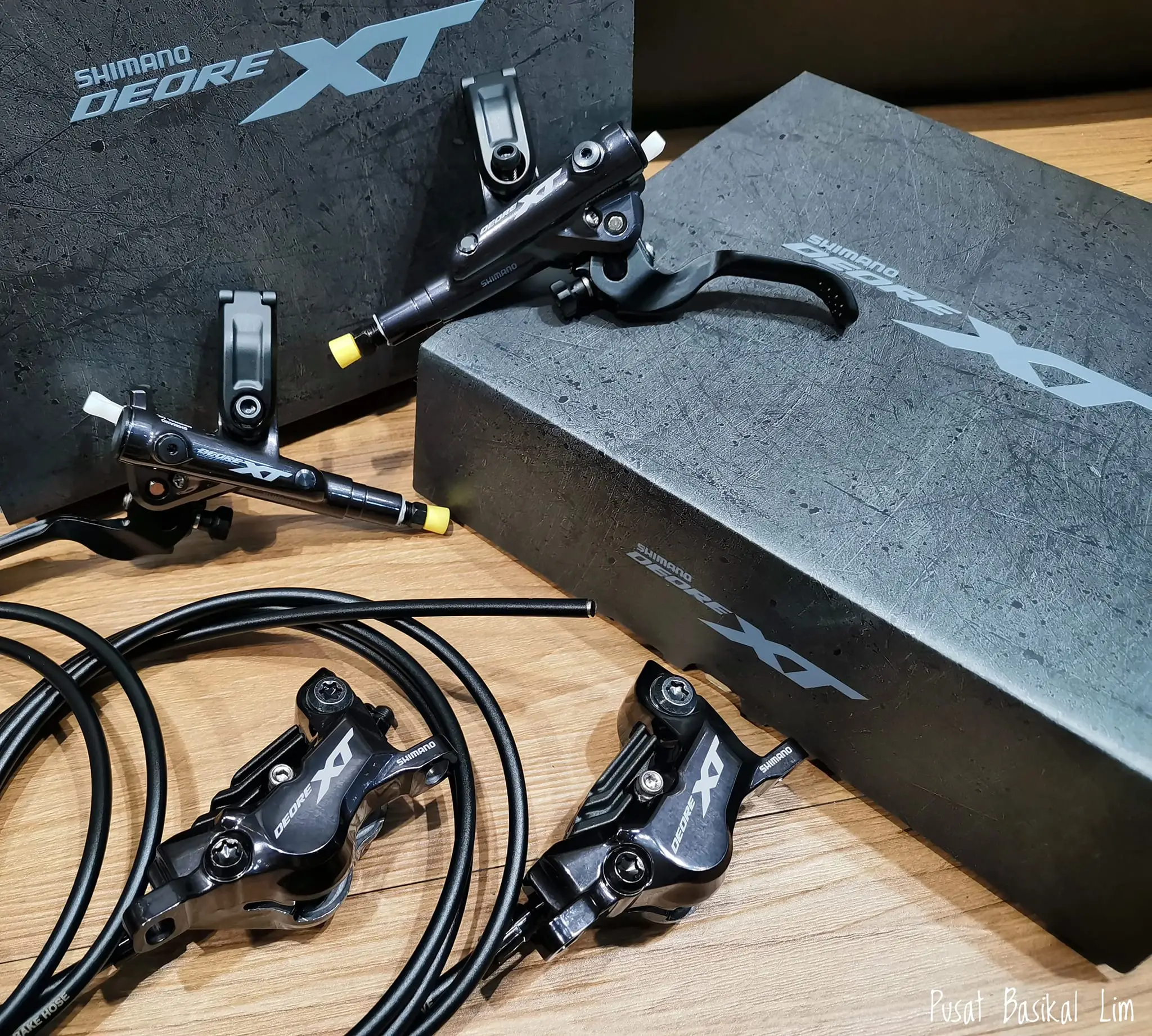 SHIMANO DEORE XT - 4-Piston - ICE TECHNOLOGIES - Hydraulic Disc Brake Caliper