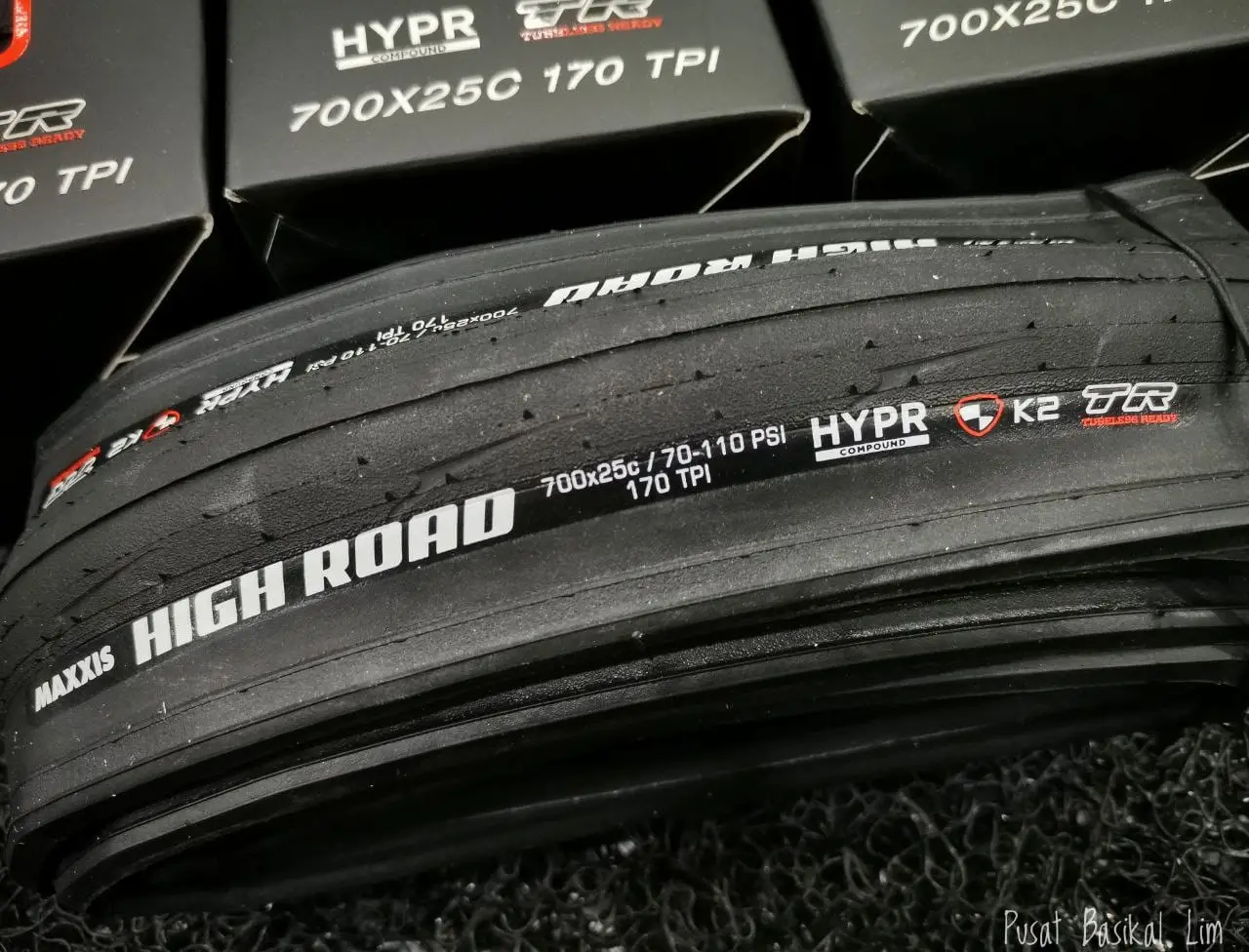 Maxxis High Road Tubeless Ready 700x25c Tire