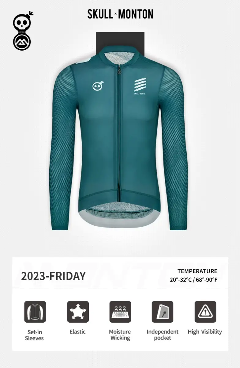 MONTON MENS LONG SLEEVE JERSEY DAILY III