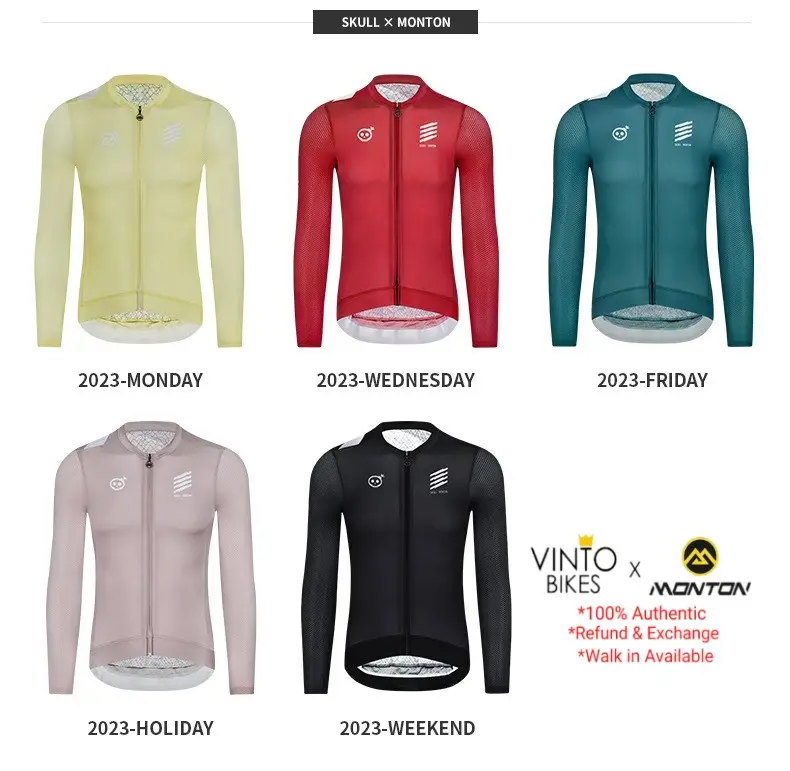MONTON MENS LONG SLEEVE JERSEY DAILY III