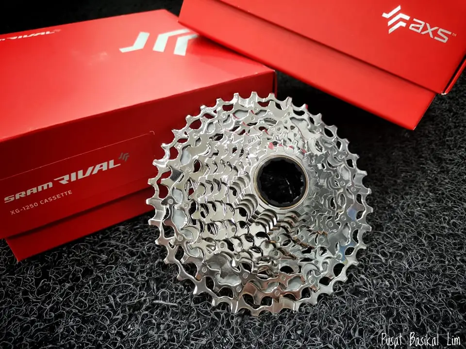SRAM Rival AXS XG 1250 Cassette