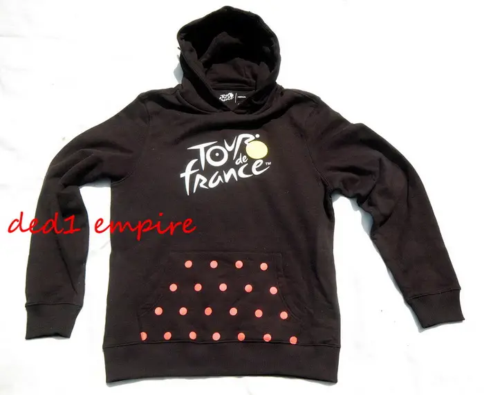 TOUR DE FRANCE – jaket HOODIE basikal (ASLI)