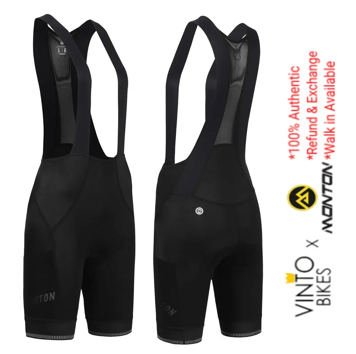 MONTON MENS CYCLING BIB SHORTS PRO AWAKER