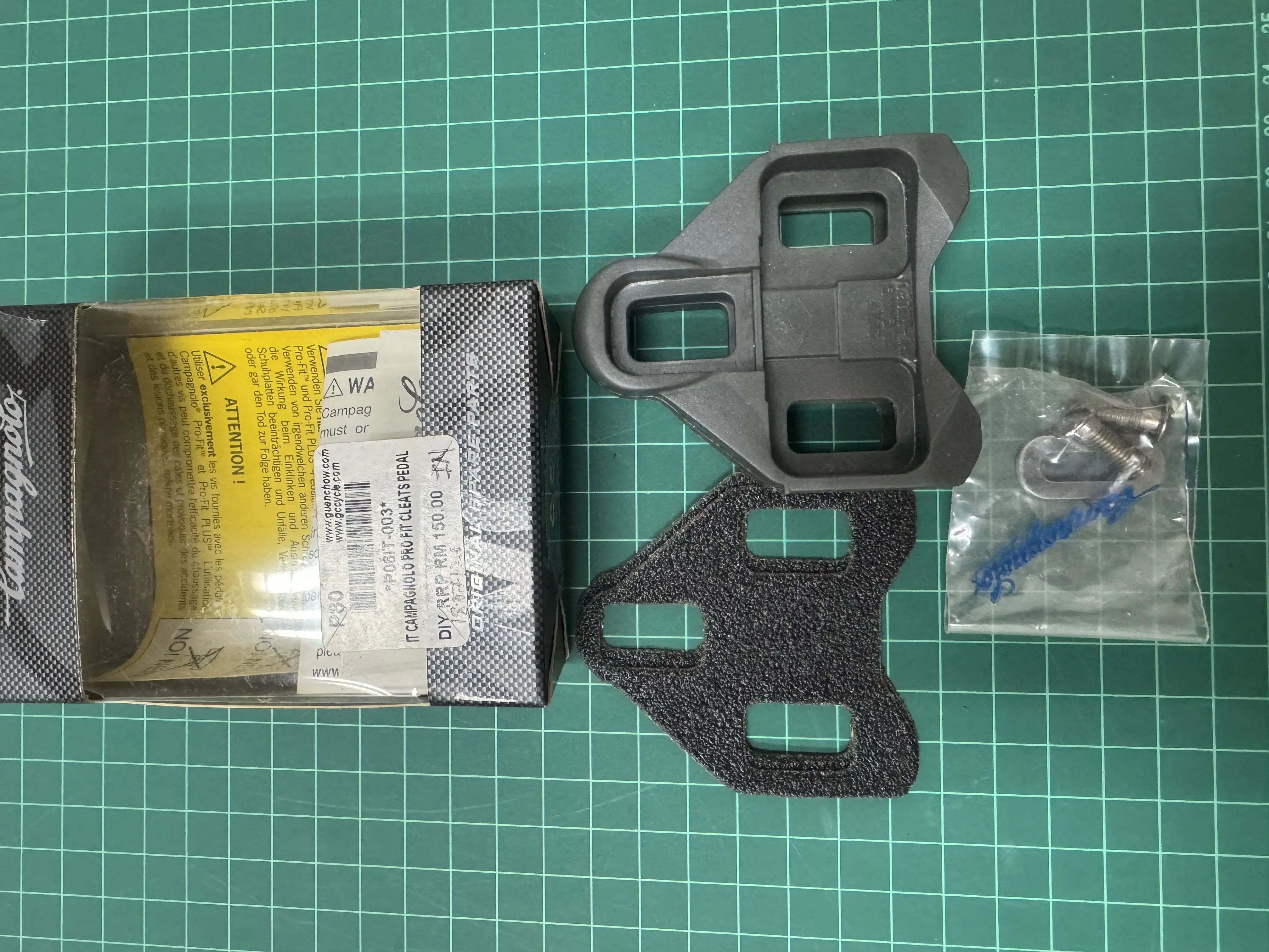 Campagnolo PD-RE020 Pro Fit Floating Pedal Cleats