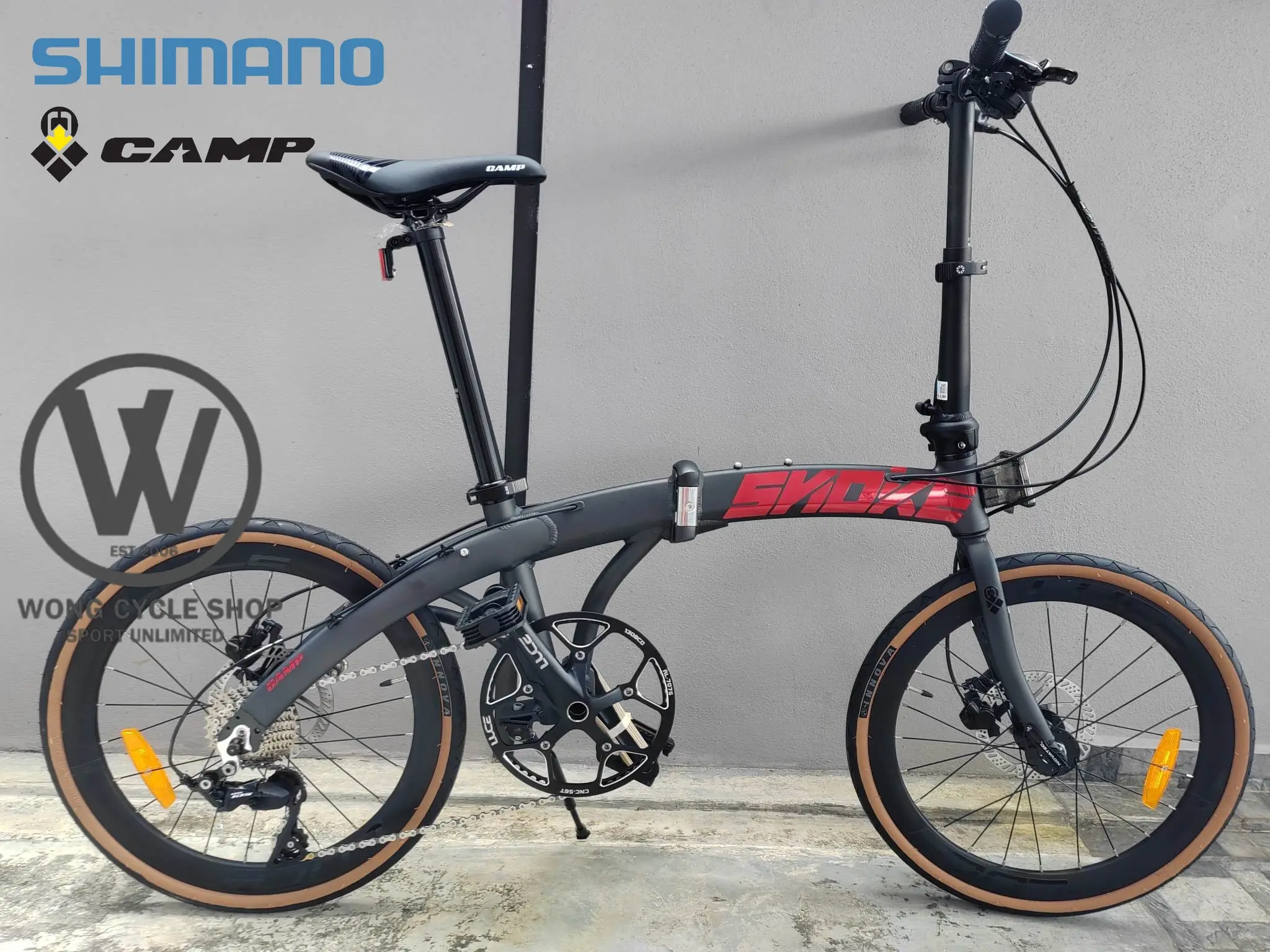 Camp Snoke 11 Shimano 105 1x11spd Foldingbike