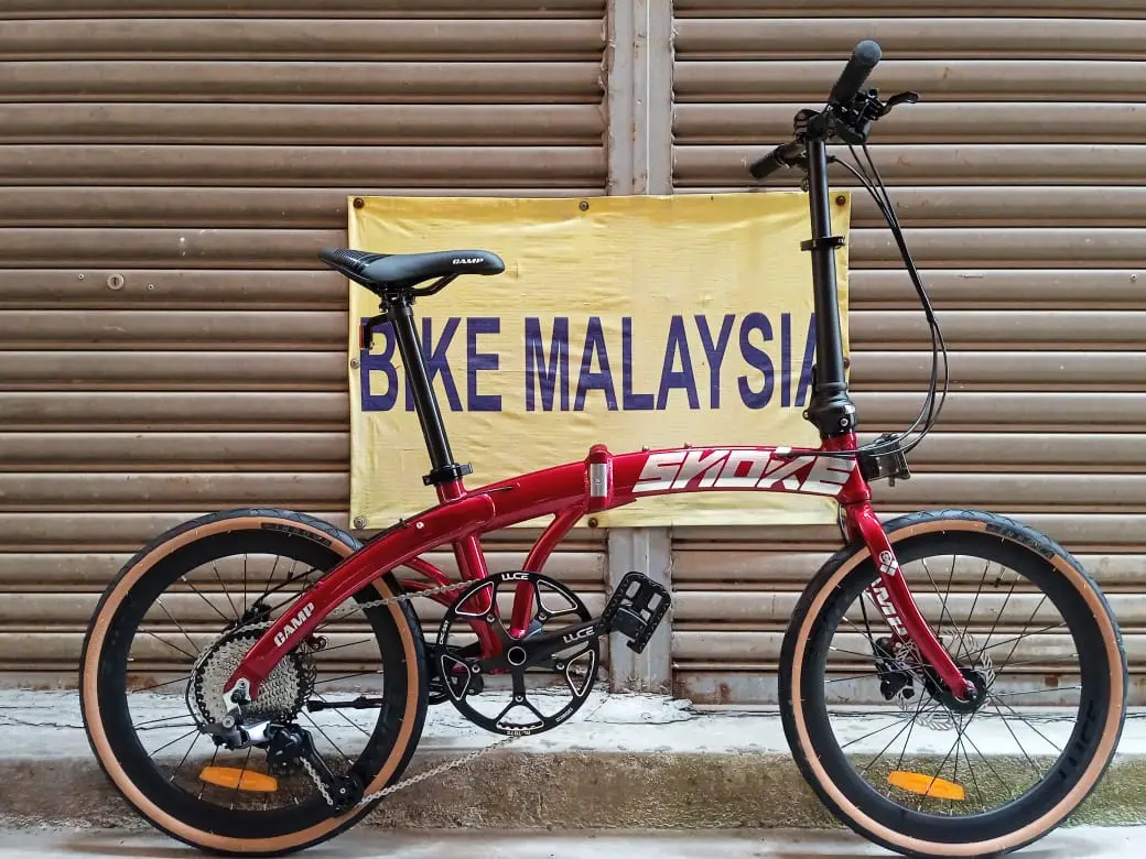 CAMP SNOKE FOLDING BIKE SHIMANO DEORE 12-SPEED