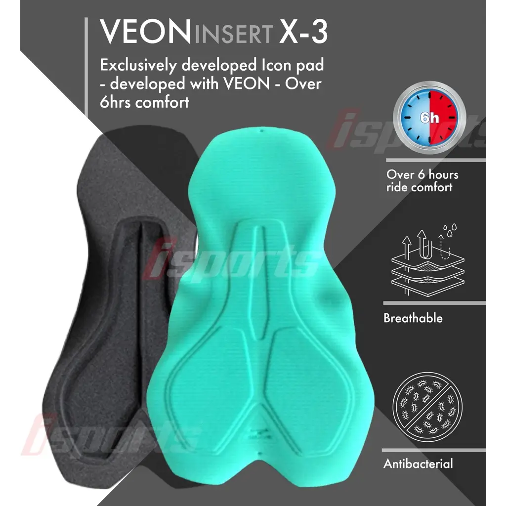 ISPORTS Rider Bib Shorts