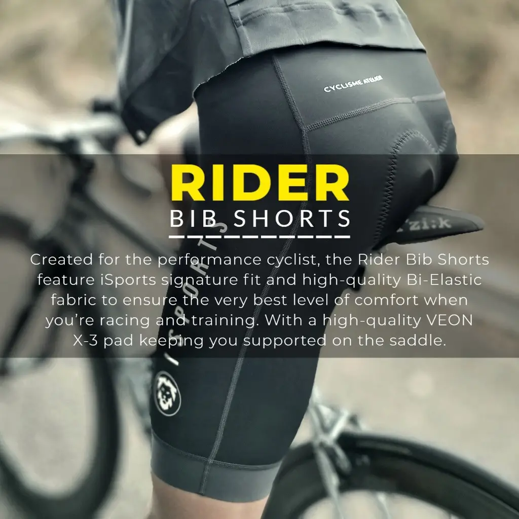 ISPORTS Rider Bib Shorts
