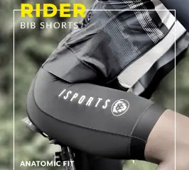 ISPORTS Rider Bib Shorts