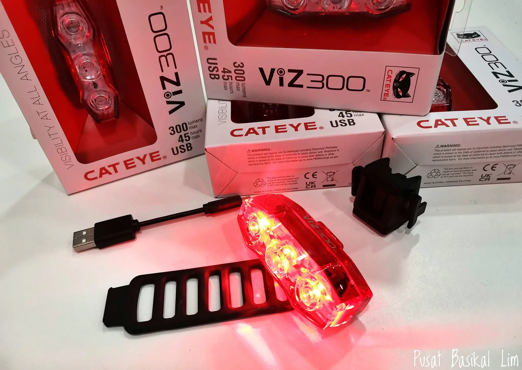 Cateye Viz300 Taillights