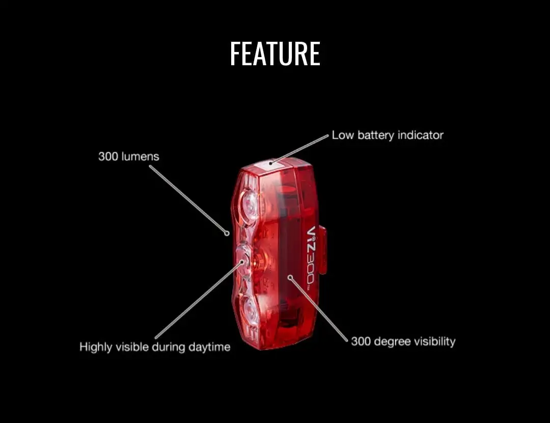 Cateye Viz300 Taillights
