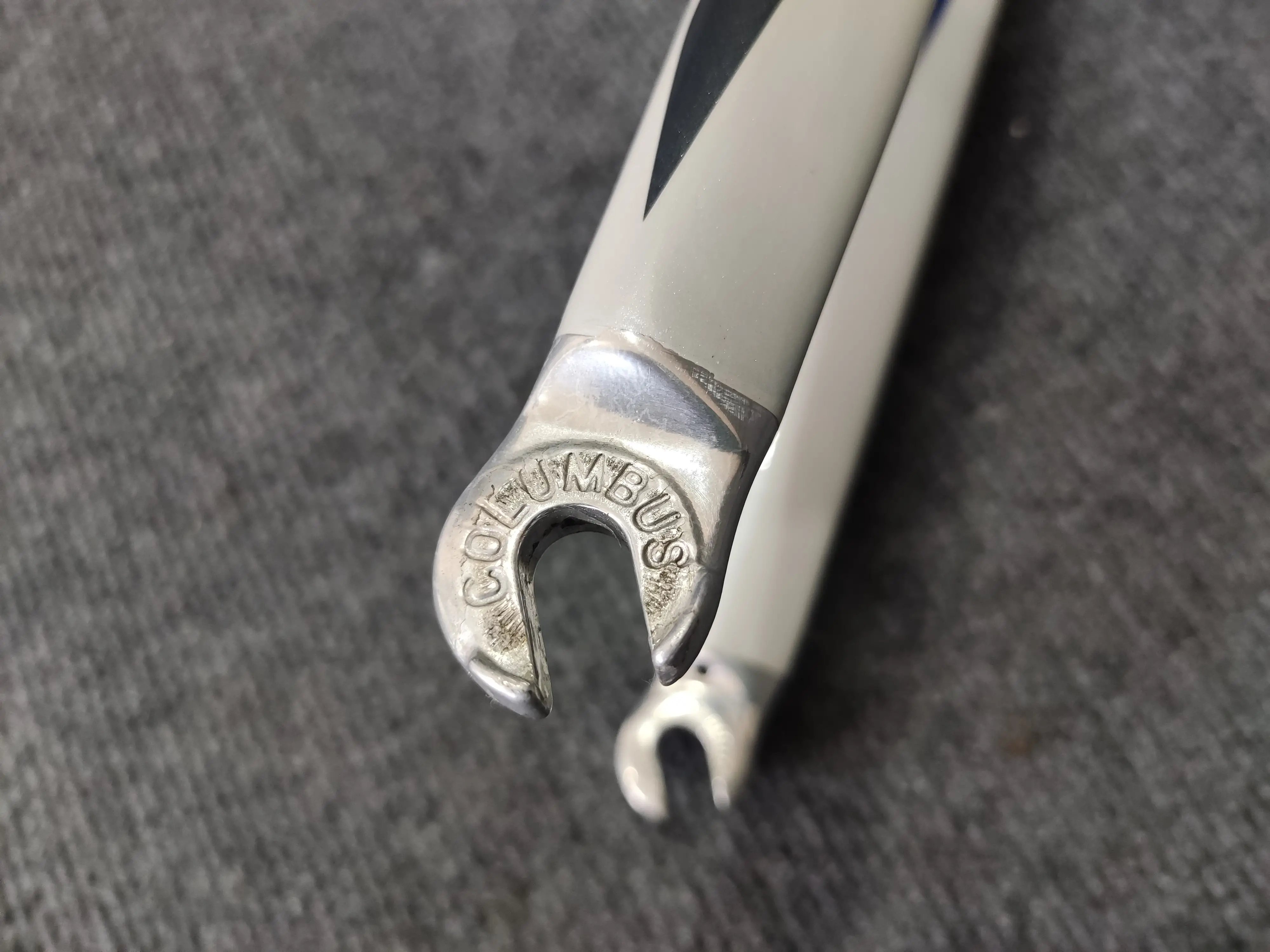 Columbus Tusk Carbon 700c  Vintage Touring Fixie Bicycle Fork (USED)