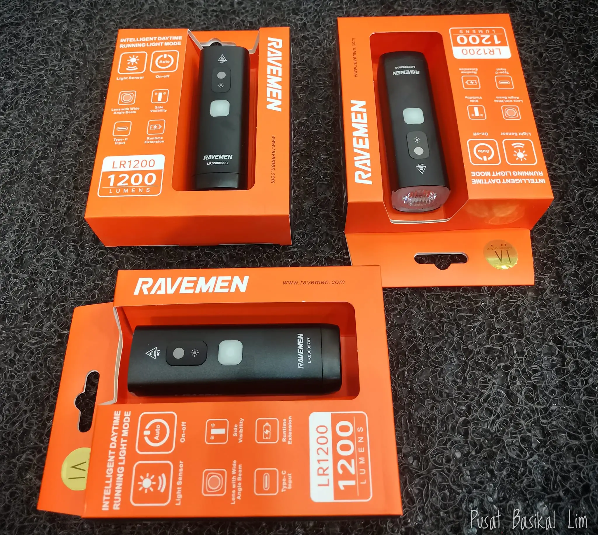 Ravemen LR1200 Front Light