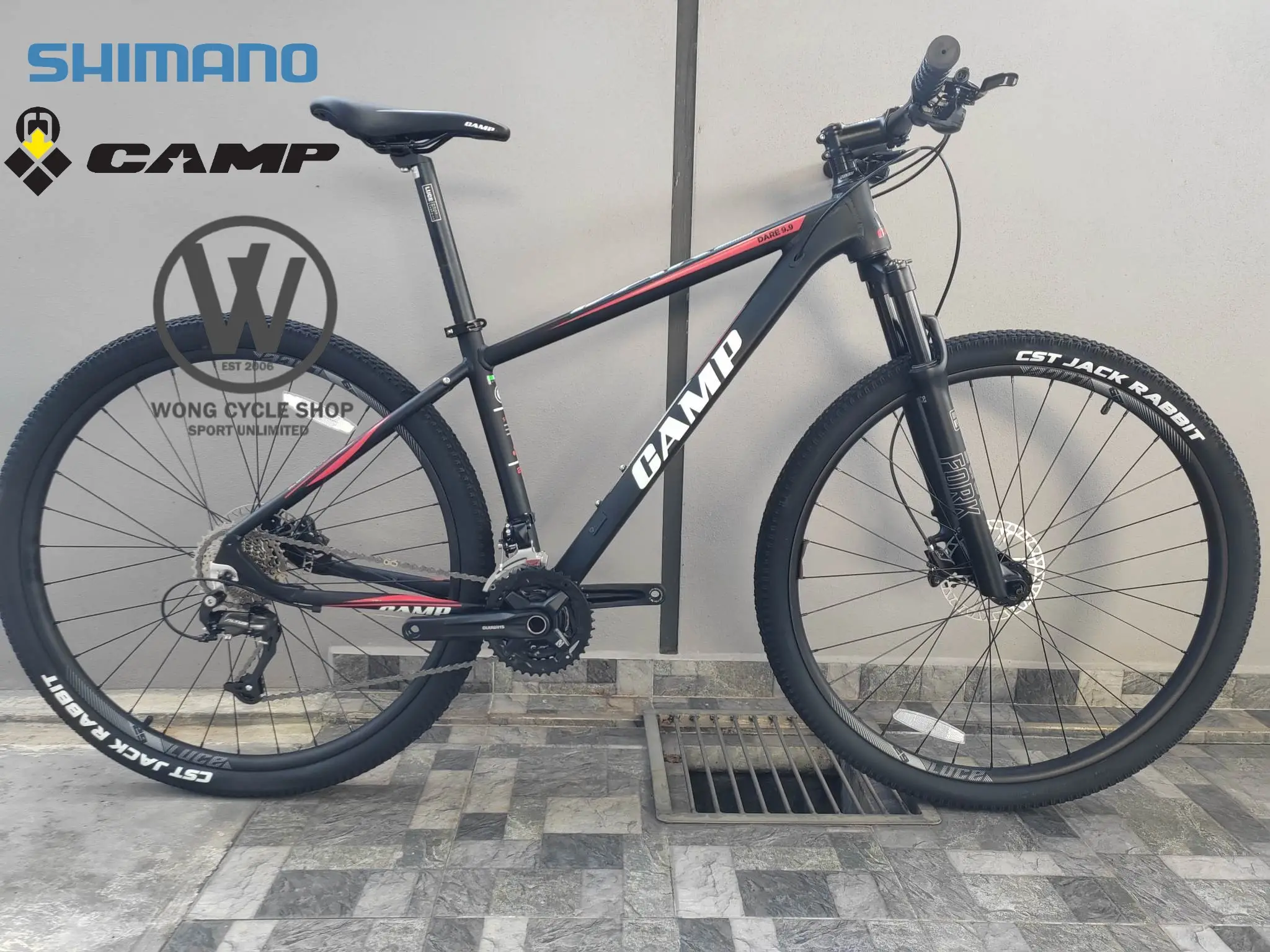 Mountainbike Camp Dare9.9 29er Italy Technology Fully Shimano Altus 2x9gear&hydraulic brake