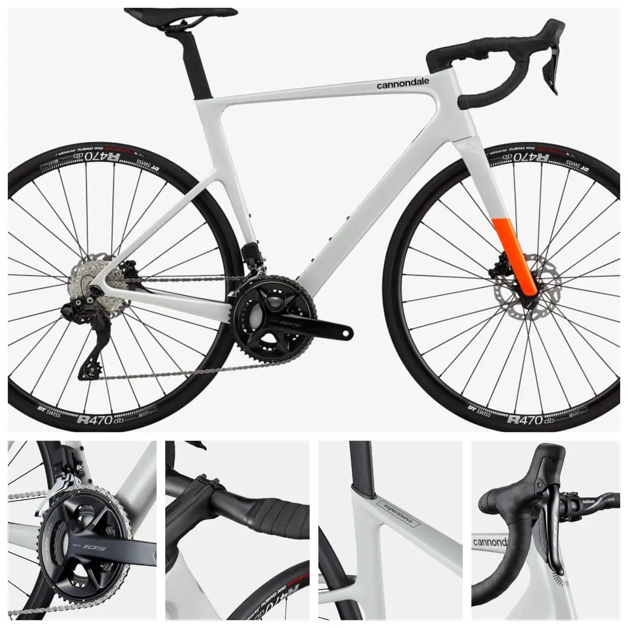 Cannondale SuperSix Evo4 Carbon 3-Chalk