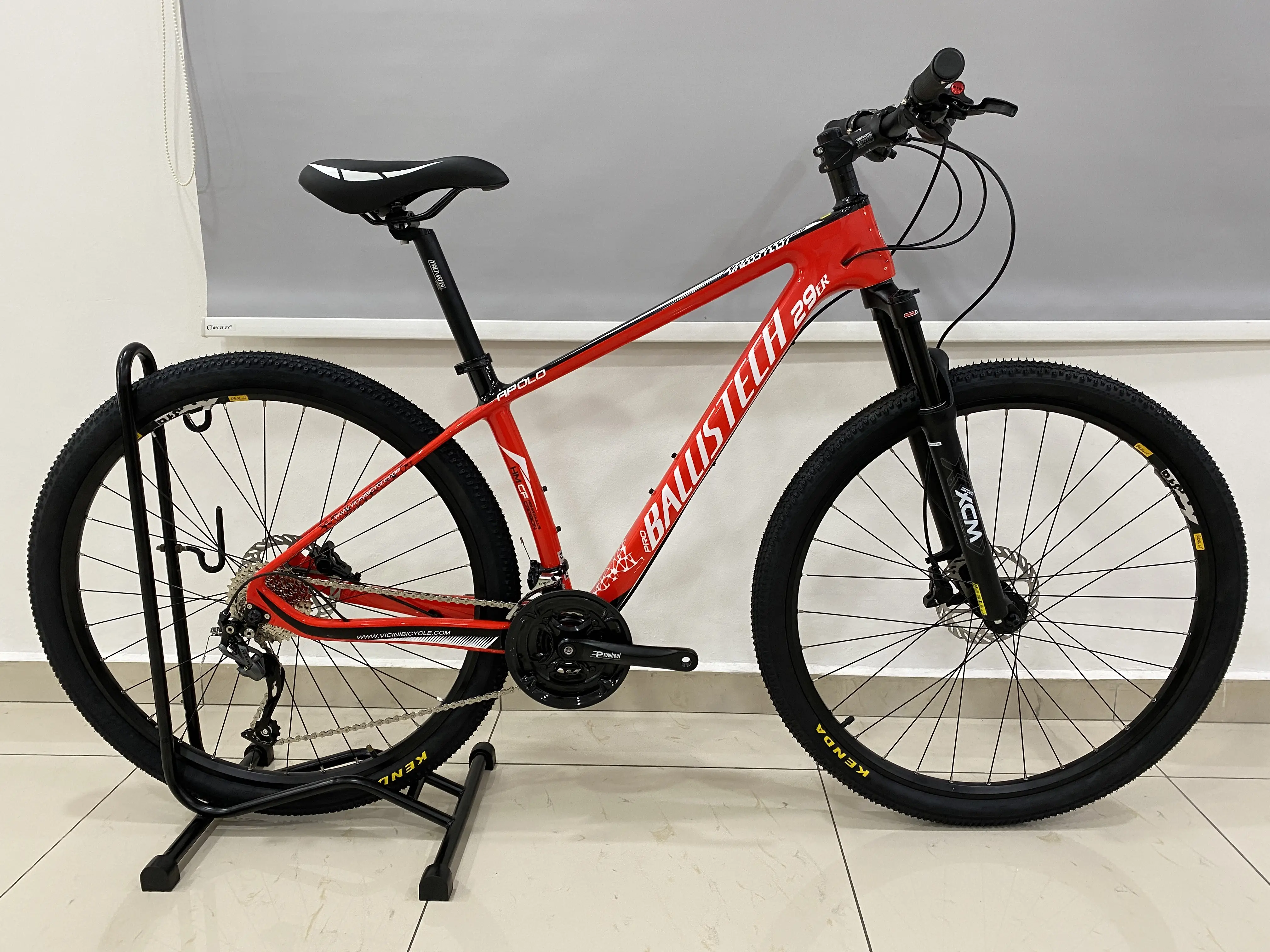 BALLISTECH Carbon Fiber 29" 27 speed Mountain Bike MTB CF Hardtail 29er shimano alivio lightweight 29 bicycle
