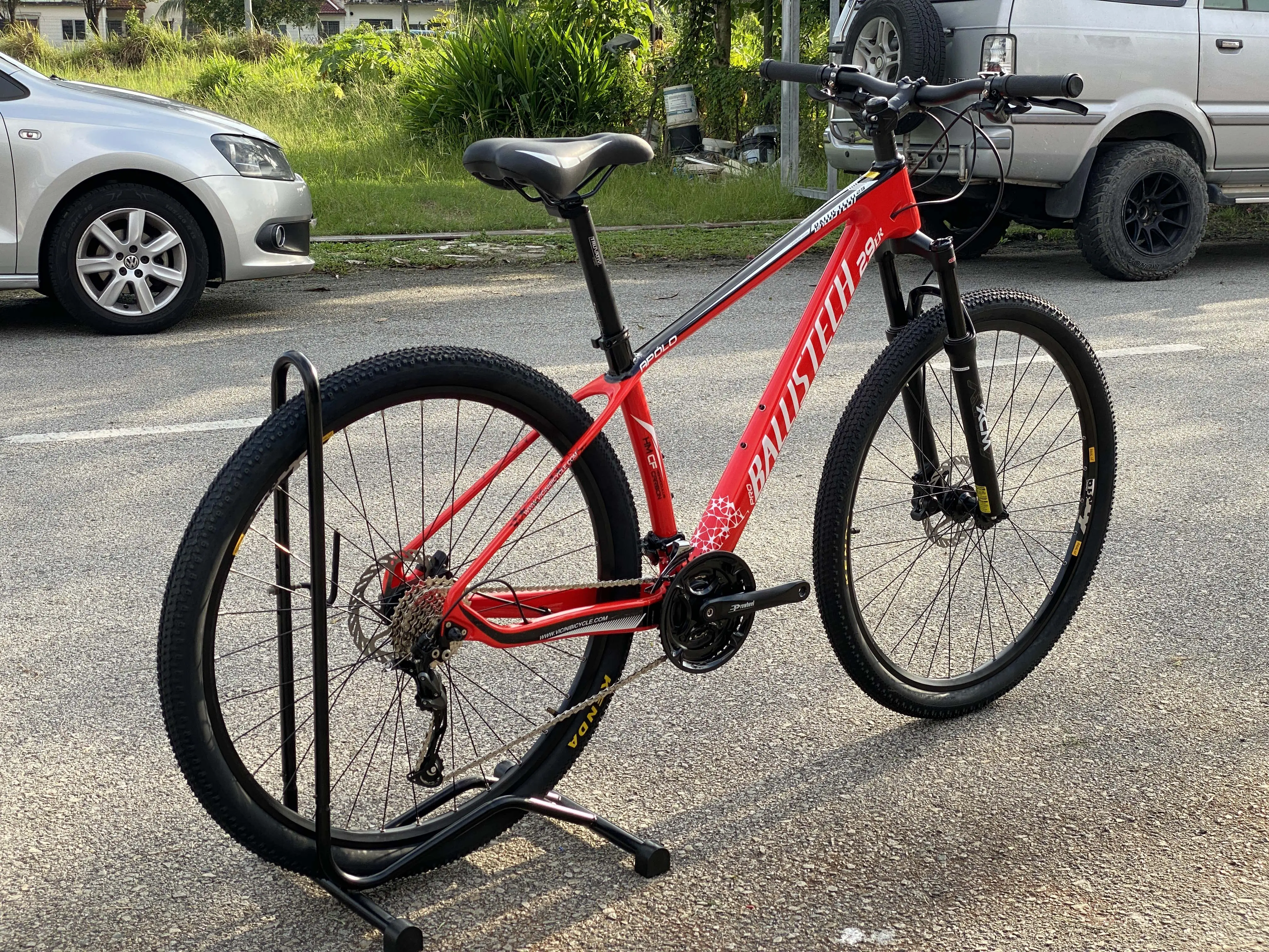 BALLISTECH Carbon Fiber 29" 27 speed Mountain Bike MTB CF Hardtail 29er shimano alivio lightweight 29 bicycle