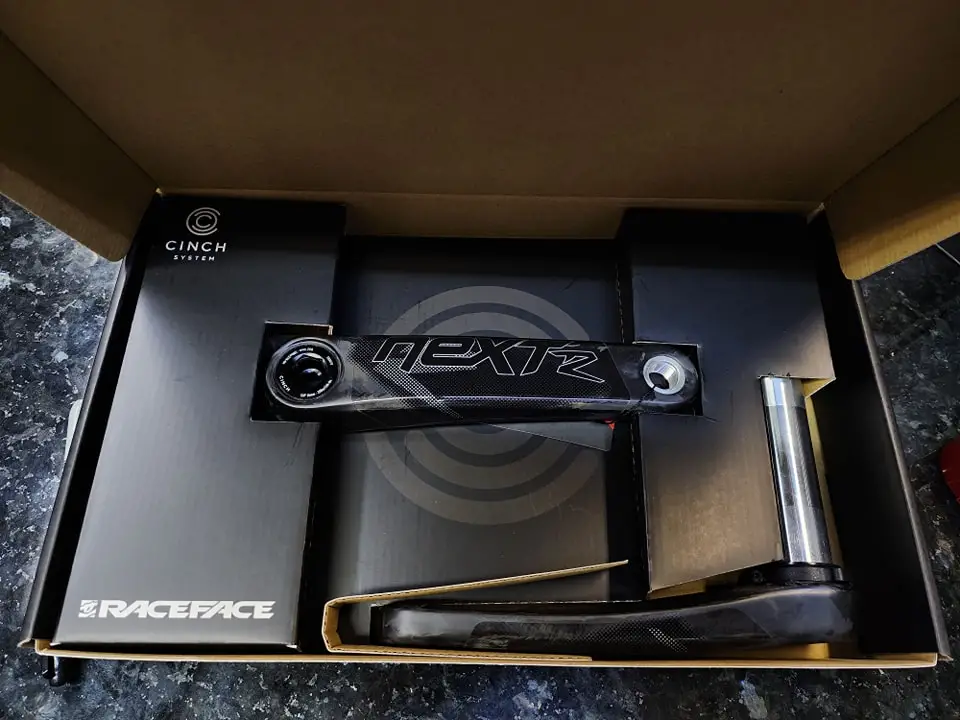 Raceface Next R 136 170MM Carbon Crankarm/ Raceface Next SL G5 136 170MM Carbon Crankarm