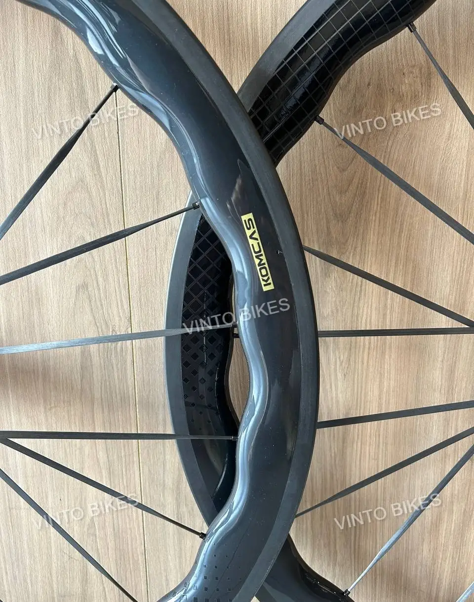 KOMCAS CARBON WHEELSET EVO SERIES - Rim Brake / Disc Brake