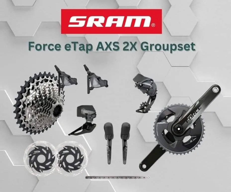 SRAM Force e Tap AXS HRD 2x12 Groupset