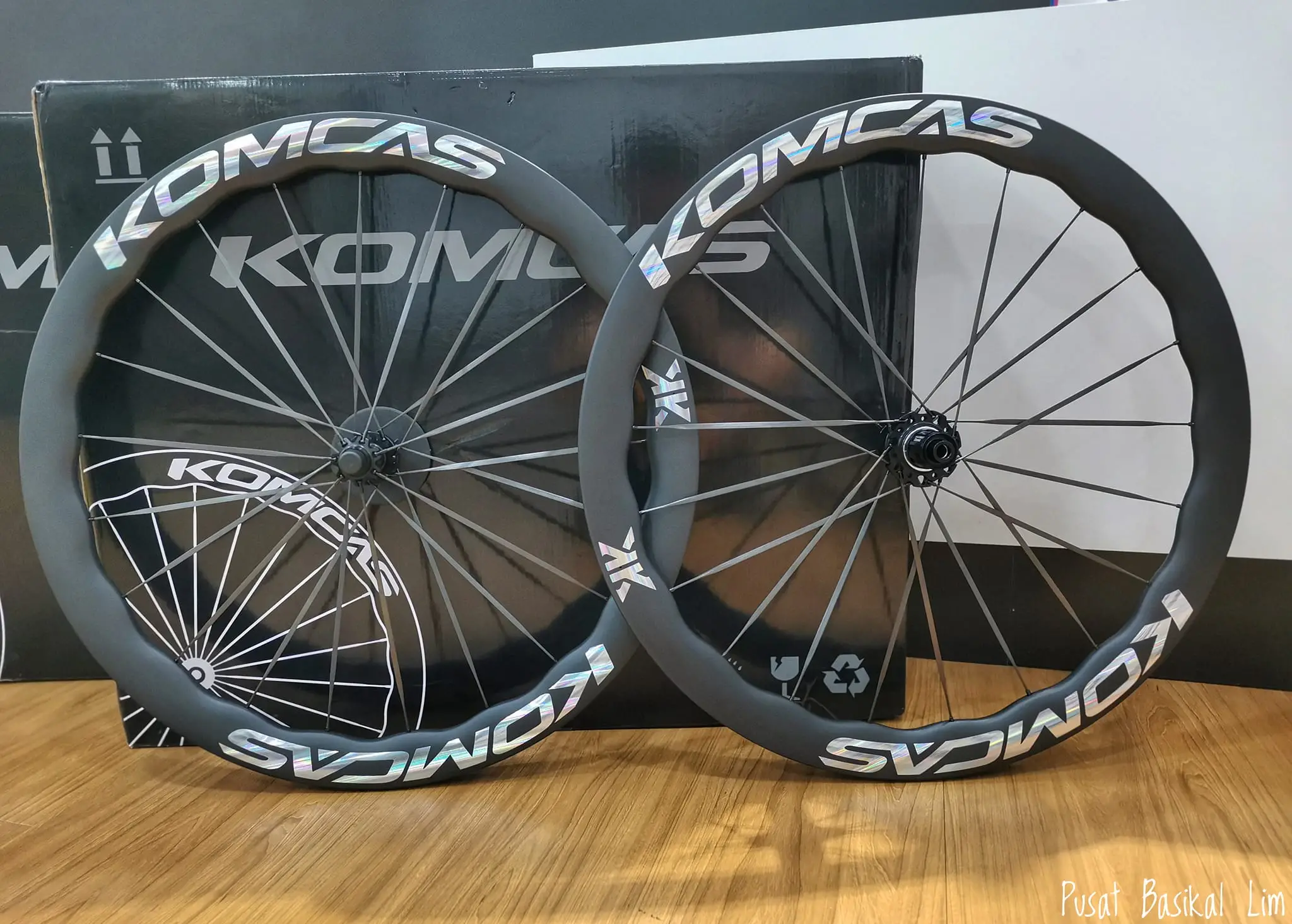 Komcas Evo 50 Disc Carbon Wheelset