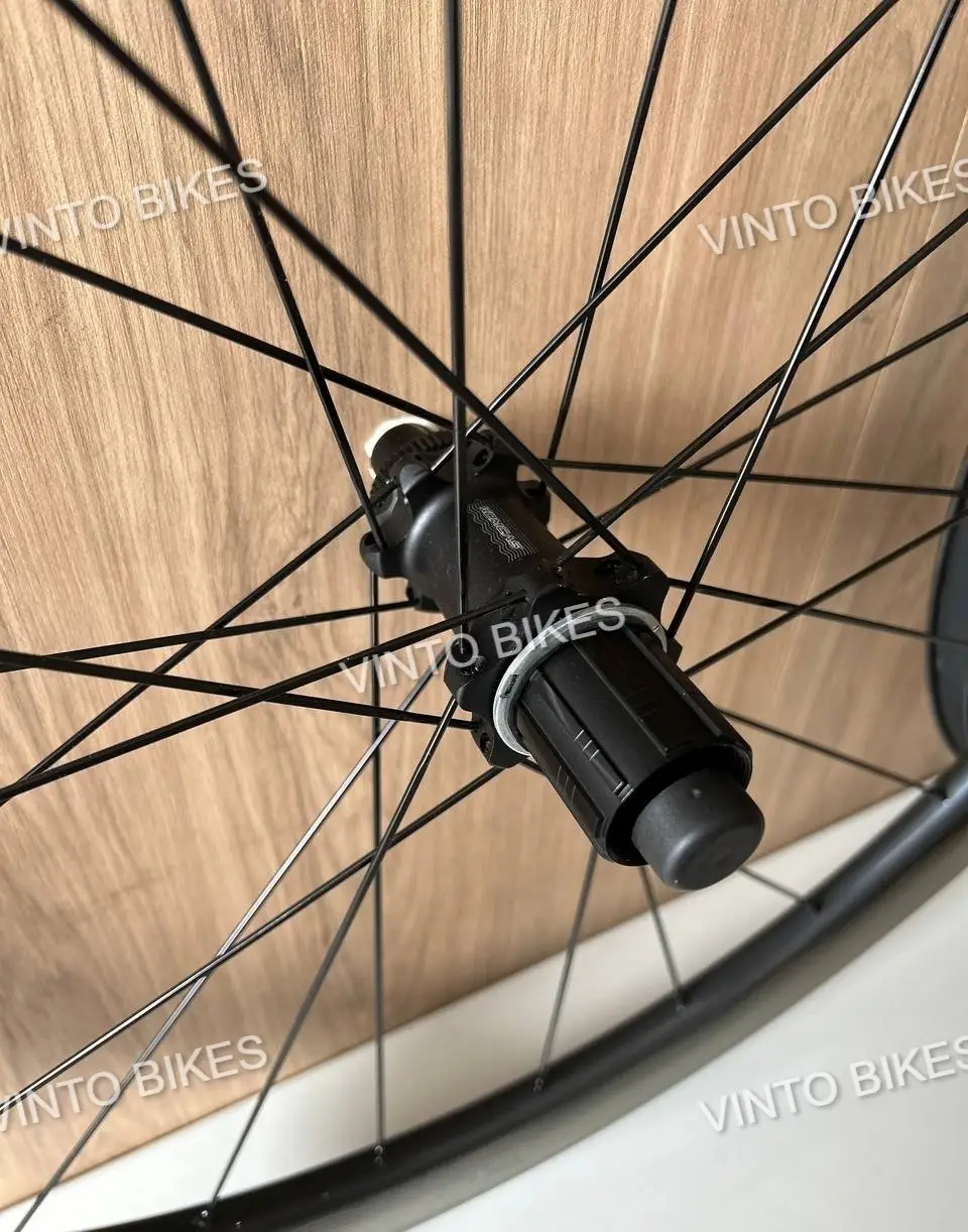 KOMCAS CARBON WHEELSET SUPER SERIES RIM/DISC 50MM