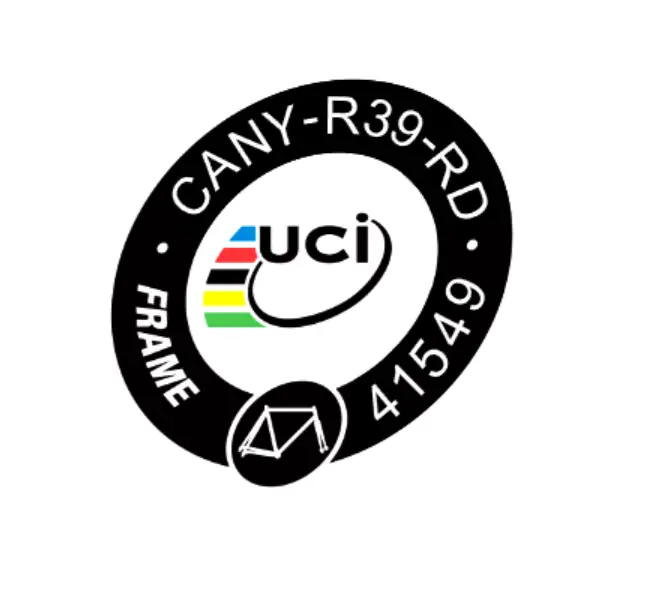 #RideDecal UCI 2022/23 New Approved stickers Decal for bicycle Frame