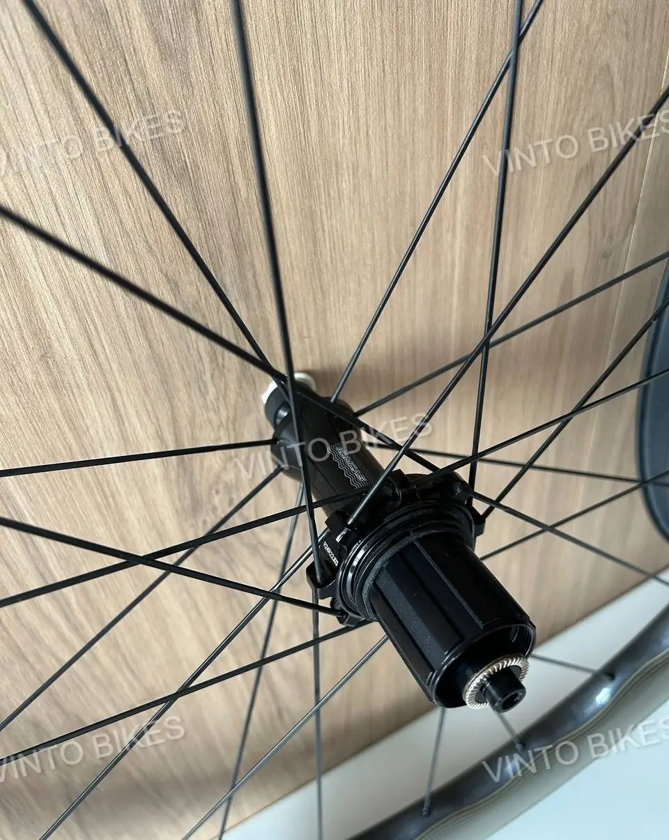 Ready Stock- KOMCAS Carbon Wheelset PRO Series Rim / Disc Brake 50mm 65mm