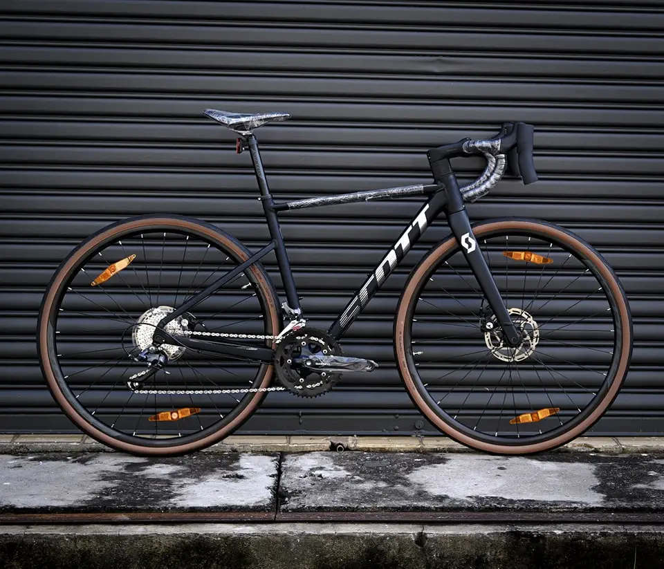 Scott Speedster 40 / (XS/49) / Matt BLACK/silver