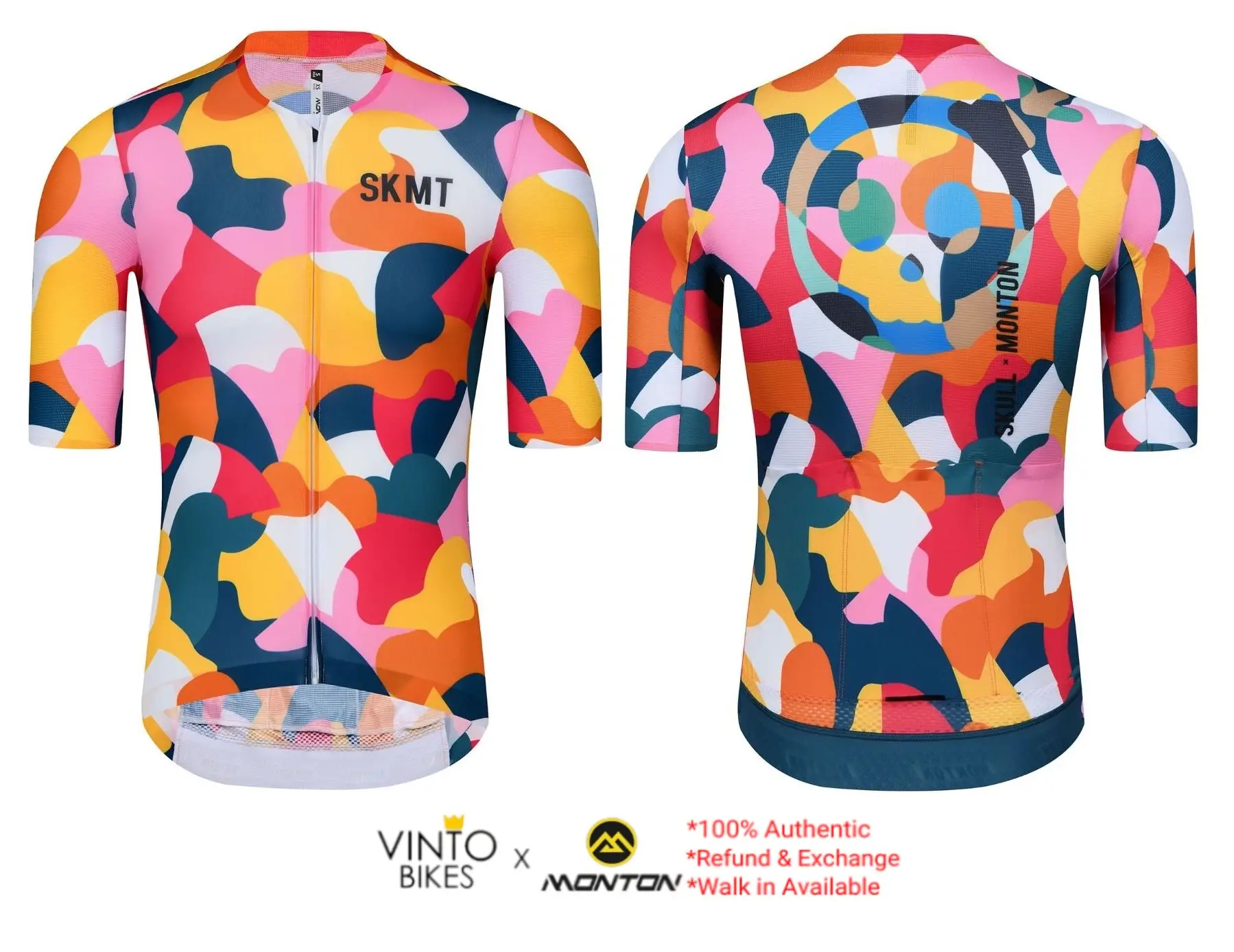 SKULL MONTON MENS JERSEY SHORT SLEEVE PAINTBALL