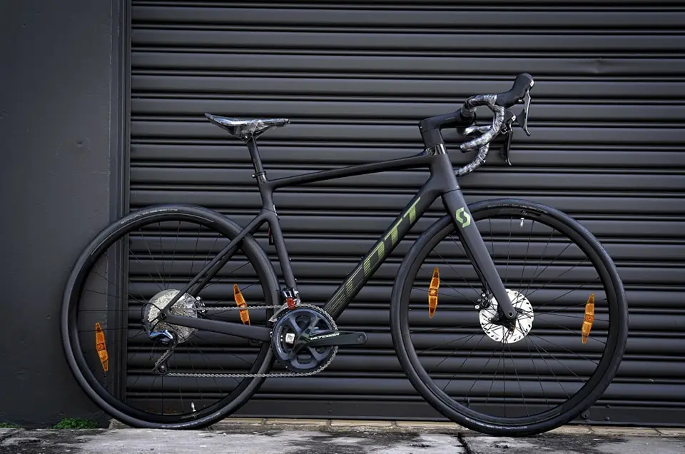Scott Addict 20 (S/52, M/54), Carbon Black/ Green