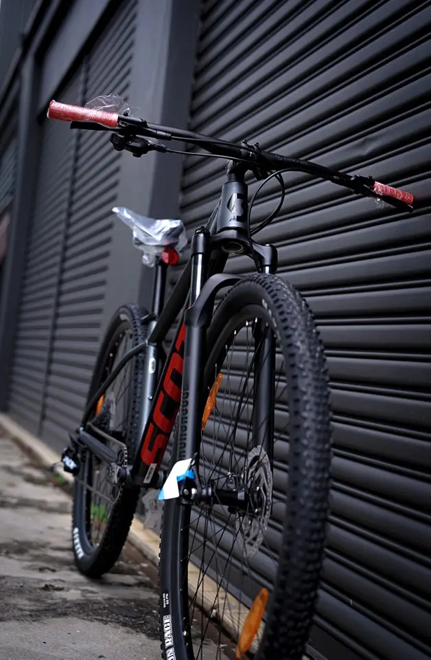 SCOTT Scale 970 Dark Grey (M, L)/ DARK GREY/ RED