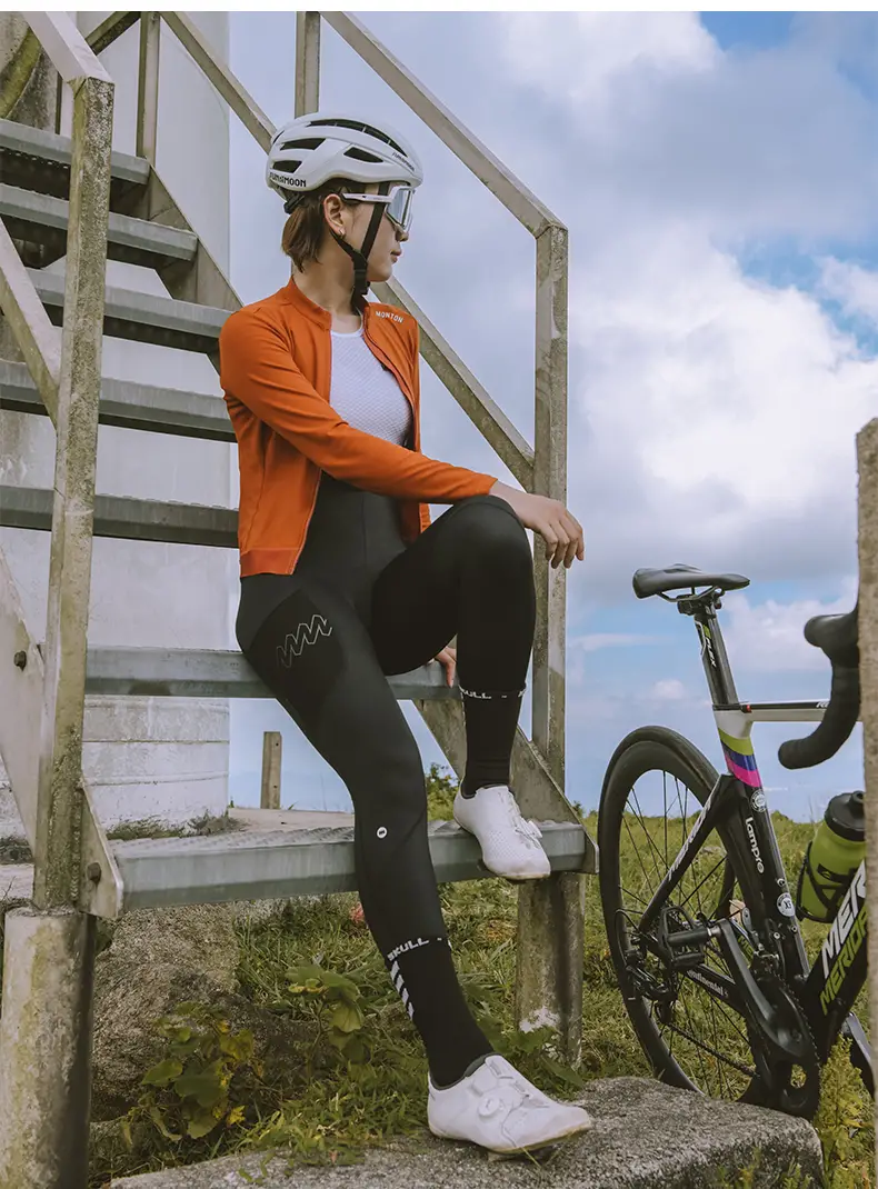 MONTON WOMENS SUMMER CYCLING BIB TIGHTS MOTO