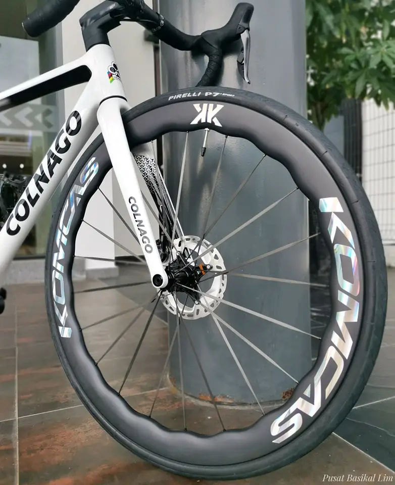 Colnago V3 Ultegra DI2 Disc With Komcas Evo 50 Carbon Wheelset
