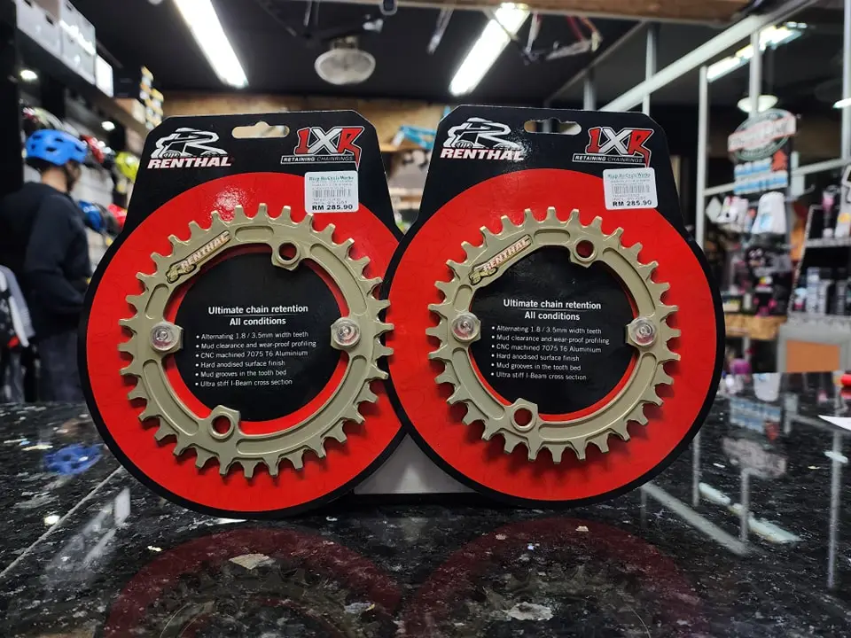Renthal 1XR Chainring for Shimano 34/32T