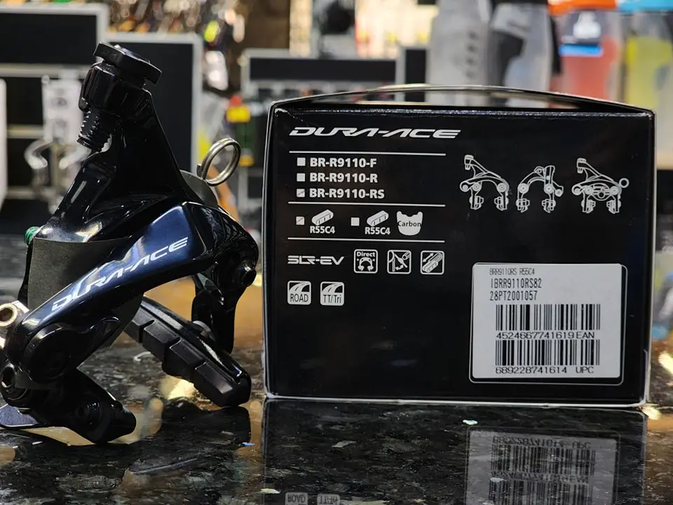 Shimano DURA-ACE - Rear Seat Stay Mount - Rear Brake Caliper - SLR-EV - Rim Brake BR-R9110-RS