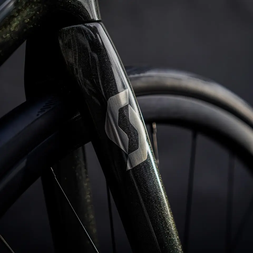 Scott Addict Rc 40 Shimano 105 Di2 / BLACK/ARMY GREEN (XS/49), (S/52)