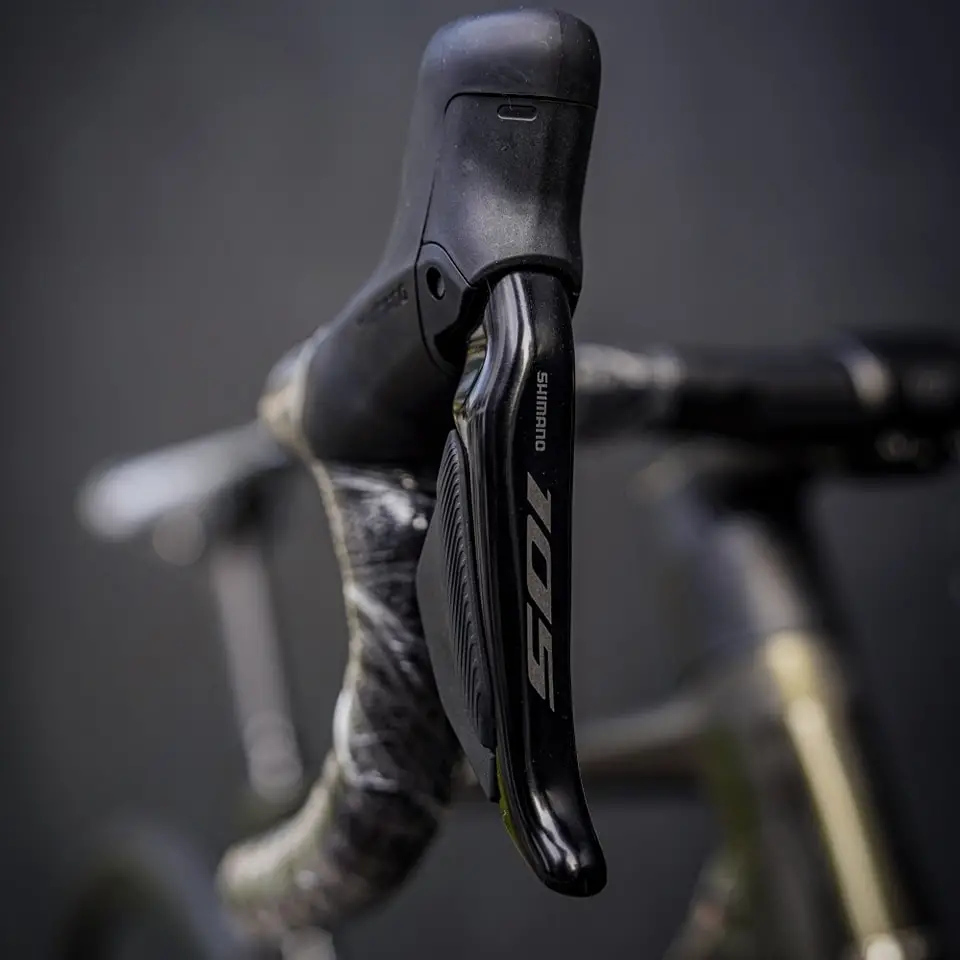 Scott Addict Rc 40 Shimano 105 Di2 / BLACK/ARMY GREEN (XS/49), (S/52)