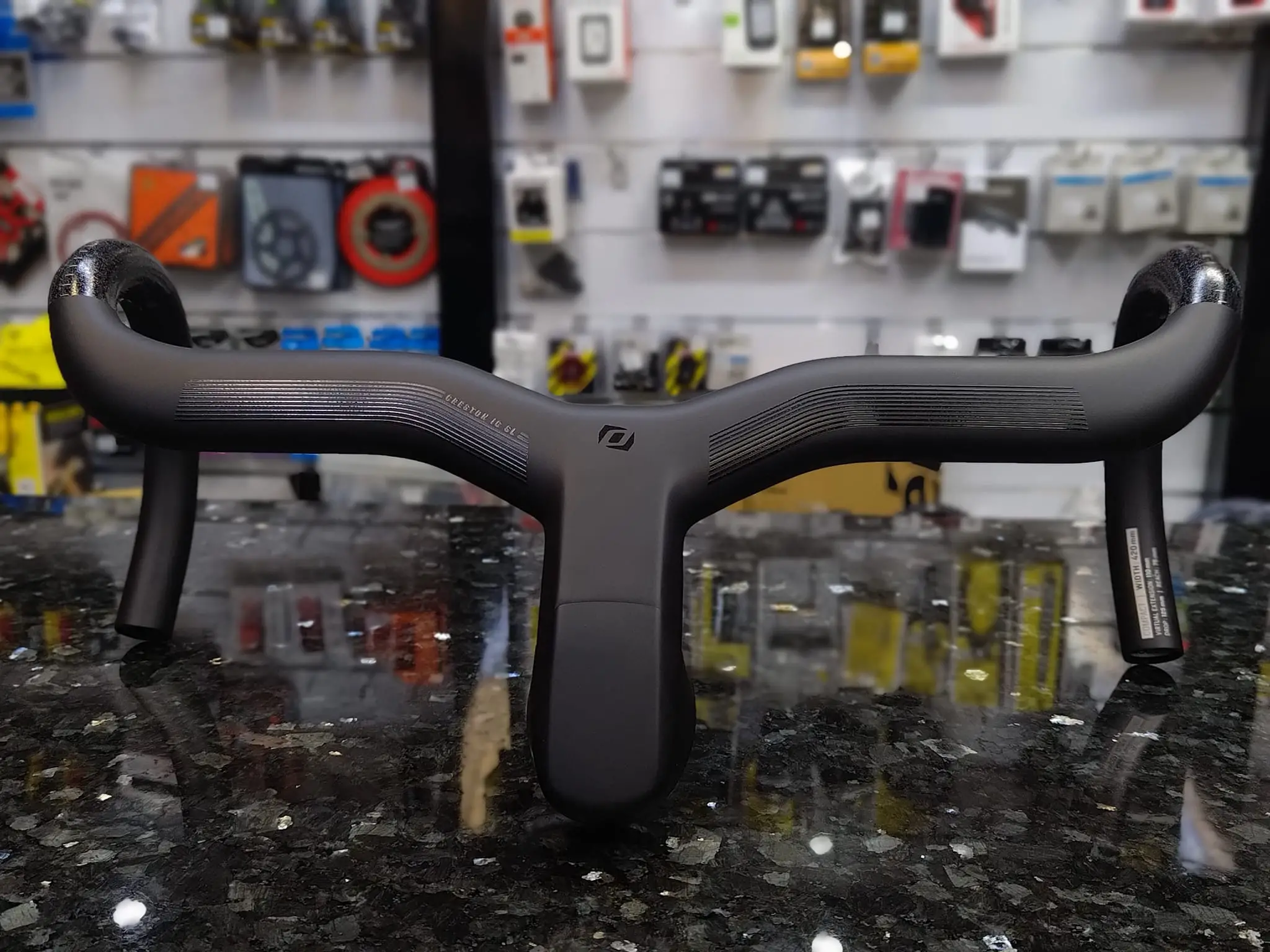Syncros Creston Ic Sl carbon handlebar for Scott Foil series 2022 Width: 420mm and 400mm